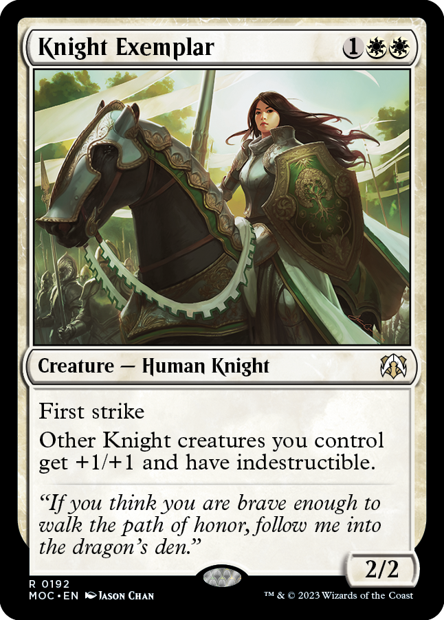 Knight Exemplar [March of the Machine Commander] | Galactic Gamez