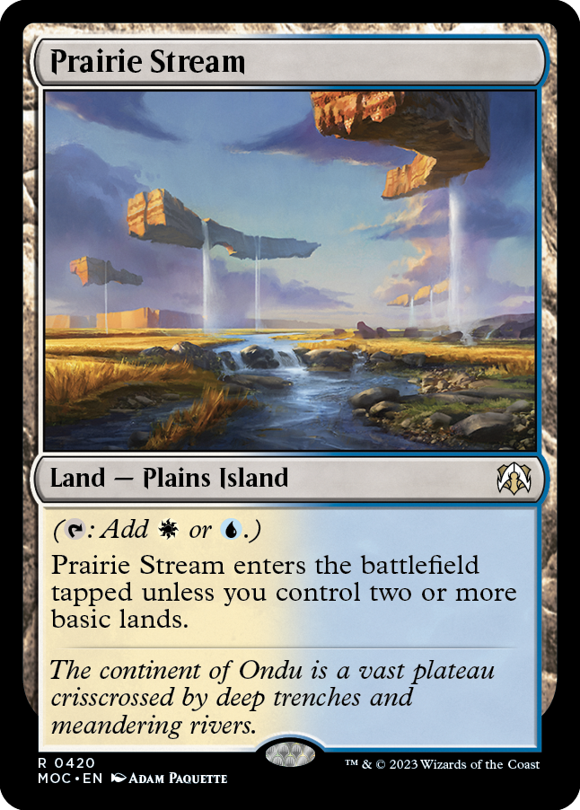 Prairie Stream [March of the Machine Commander] | Galactic Gamez