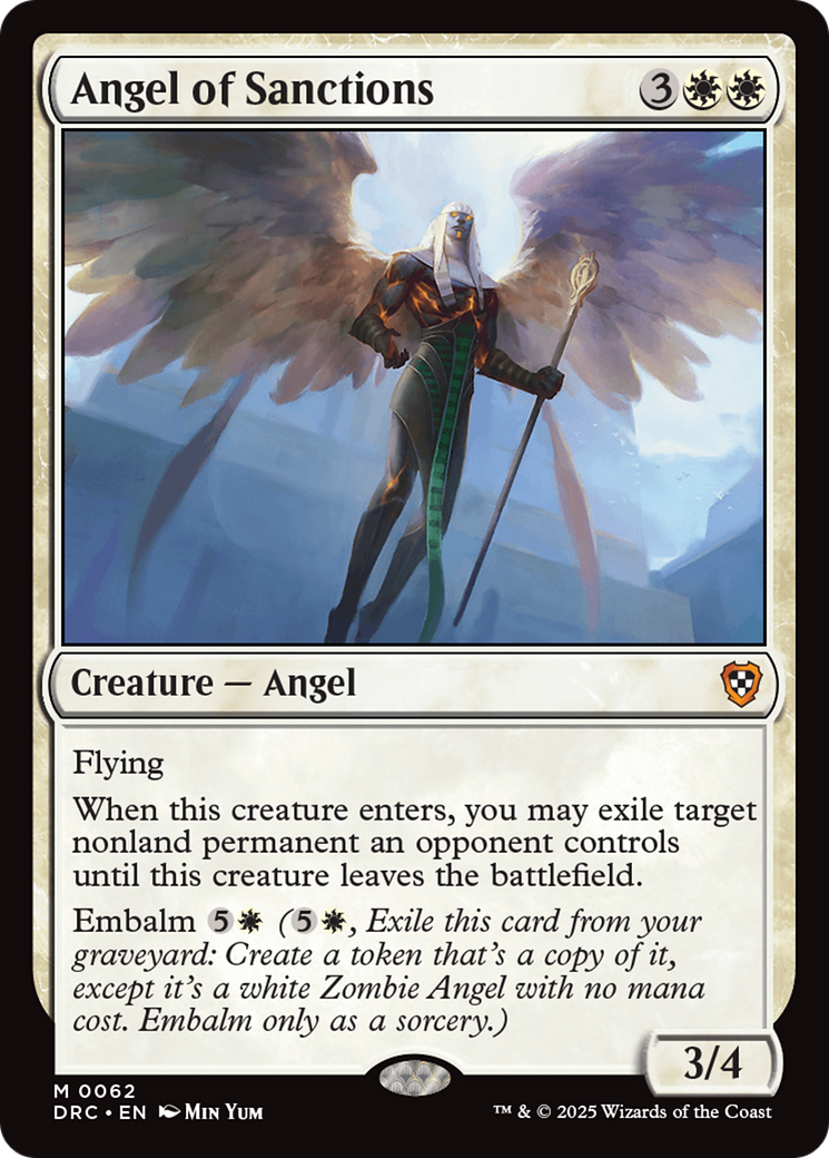 Angel of Sanctions [Aetherdrift Commander] | Galactic Gamez