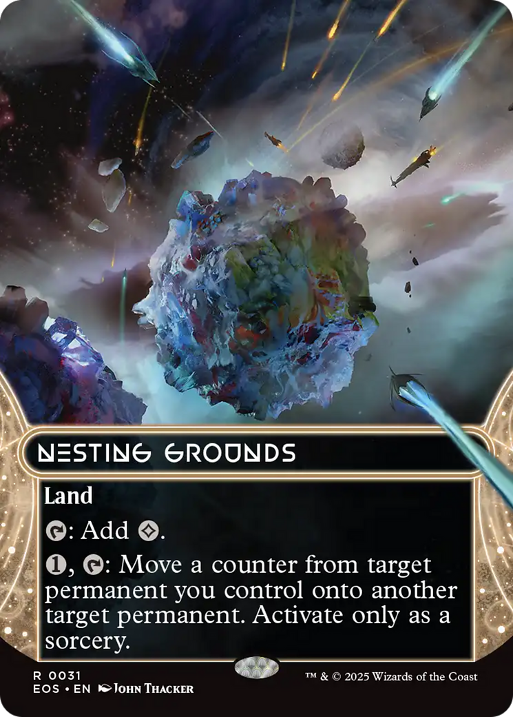 Nesting Grounds (0031) (Borderless) [Edge of Eternities: Stellar Sights] | Galactic Gamez