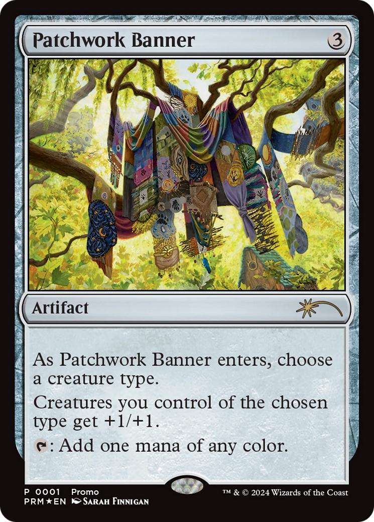 Patchwork Banner [Media Promos] | Galactic Gamez