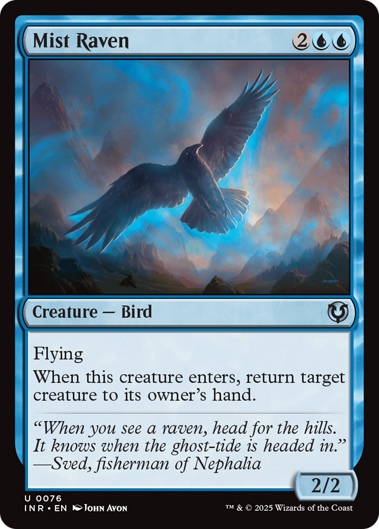 Mist Raven [Innistrad Remastered] | Galactic Gamez