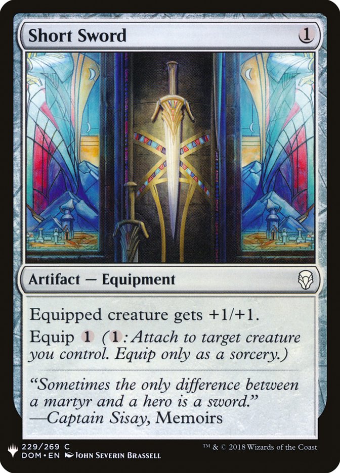 Short Sword [Mystery Booster] | Galactic Gamez