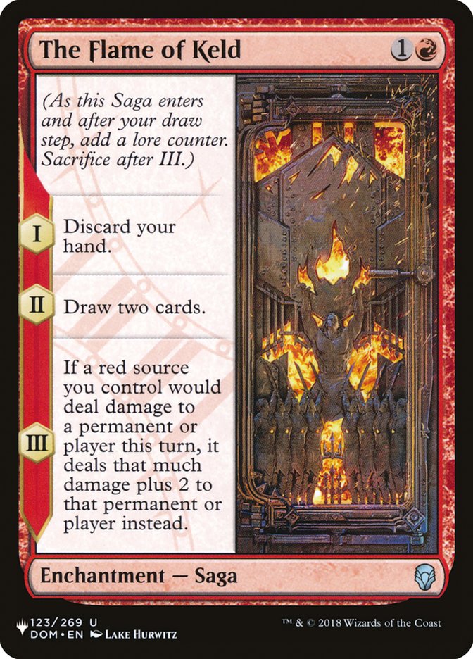 The Flame of Keld [The List] | Galactic Gamez