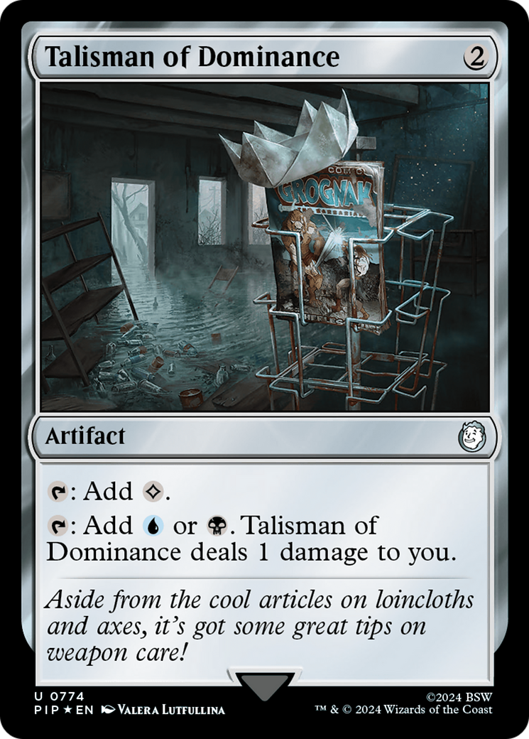 Talisman of Dominance (Surge Foil) [Fallout] | Galactic Gamez