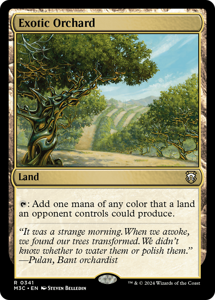 Exotic Orchard (Ripple Foil) [Modern Horizons 3 Commander] | Galactic Gamez