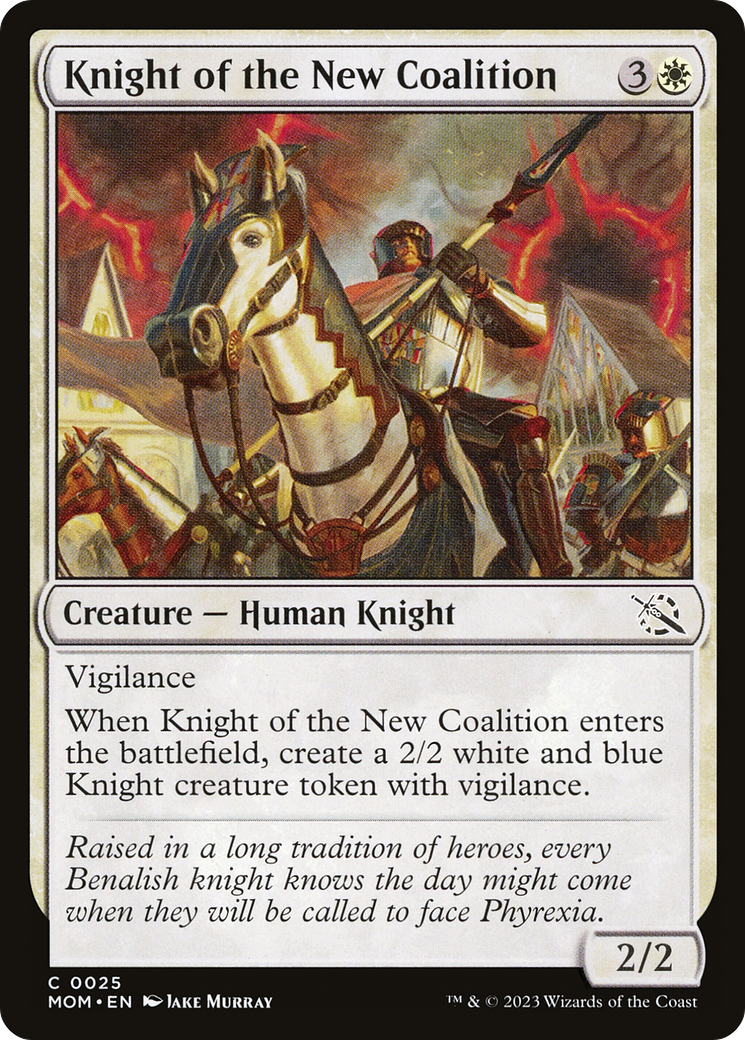 Knight of the New Coalition [March of the Machine] | Galactic Gamez