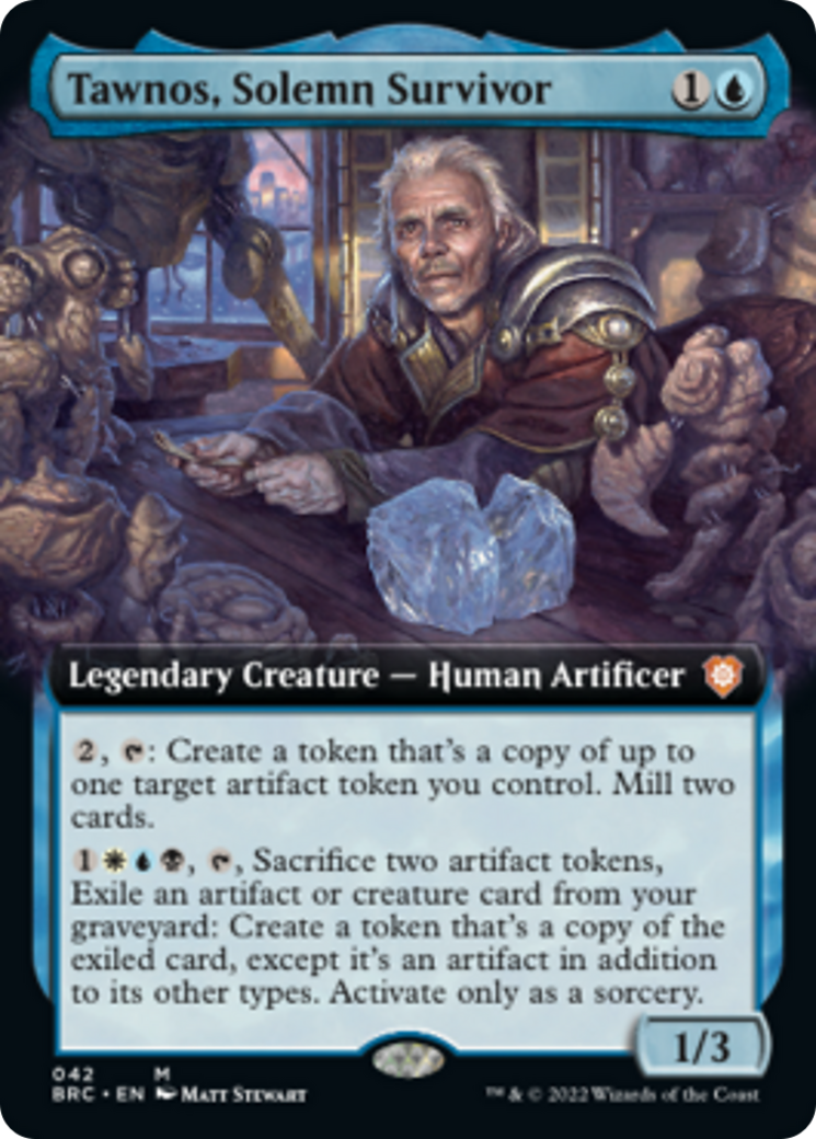 Tawnos, Solemn Survivor (Extended Art) [The Brothers' War Commander] | Galactic Gamez
