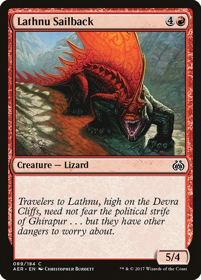 Lathnu Sailback [Aether Revolt] | Galactic Gamez