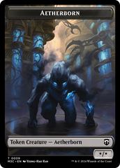 Aetherborn // Thopter Double-Sided Token [Modern Horizons 3 Commander Tokens] | Galactic Gamez