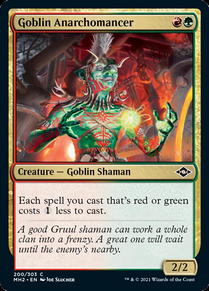 Goblin Anarchomancer [Modern Horizons 2] | Galactic Gamez