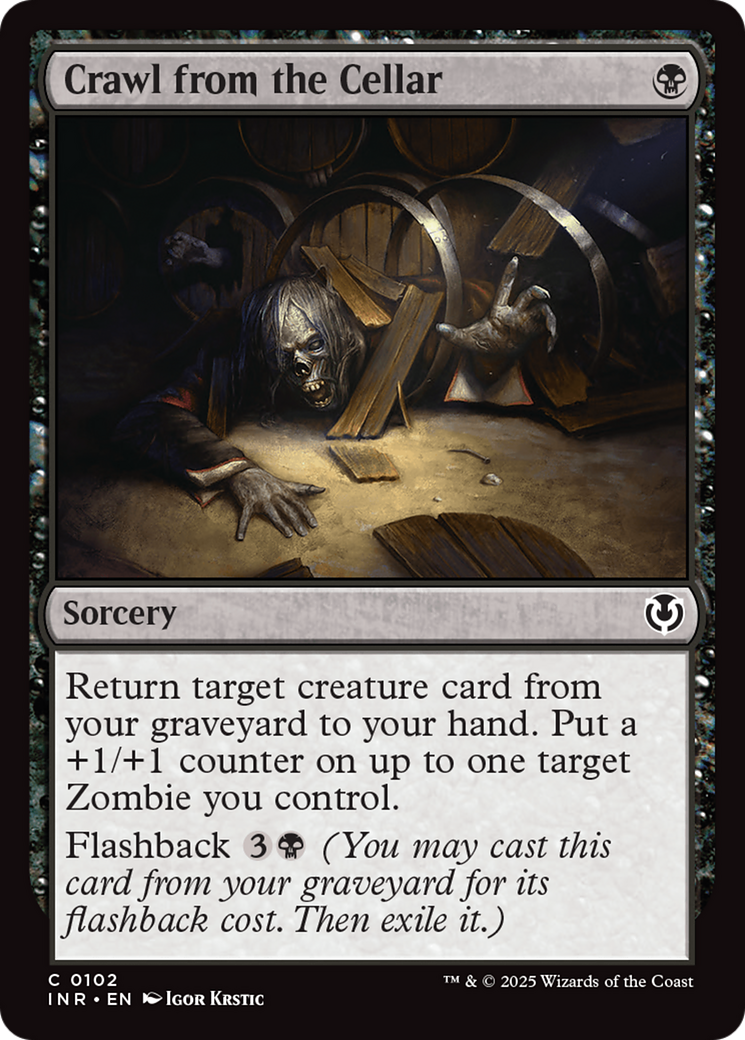 Crawl from the Cellar [Innistrad Remastered] | Galactic Gamez
