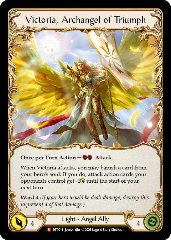 Figment of Triumph // Victoria, Archangel of Triumph [DTD011 //] (Dusk Till Dawn) | Galactic Gamez