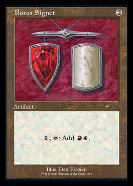 Boros Signet (Retro) [Secret Lair Drop Series] | Galactic Gamez