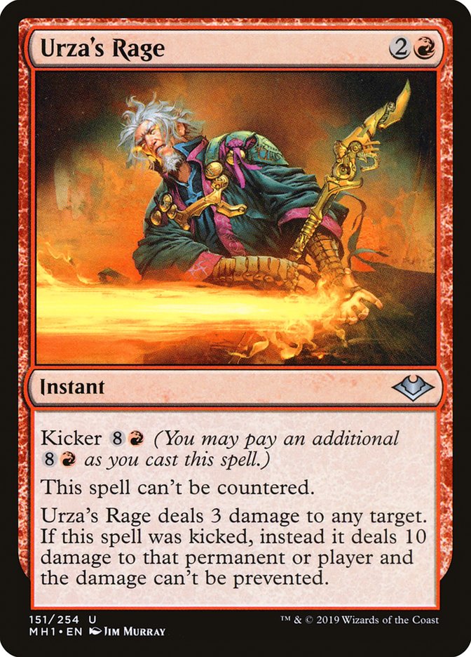 Urza's Rage [Modern Horizons] | Galactic Gamez