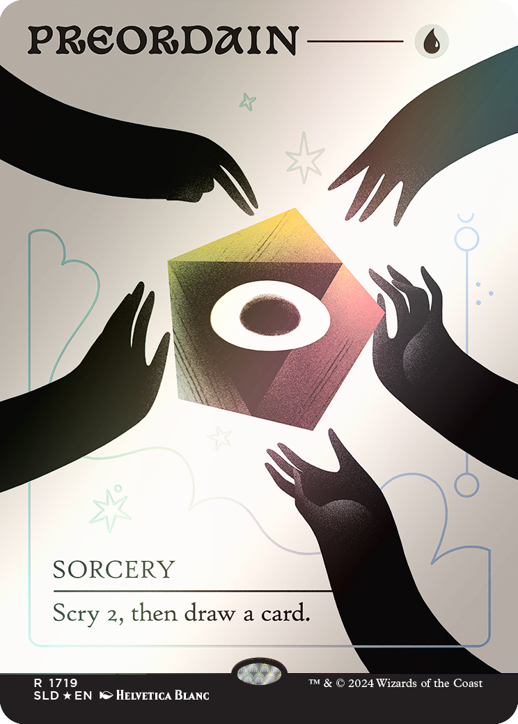 Preordain (1719) (Rainbow Foil) [Secret Lair Drop Series] | Galactic Gamez