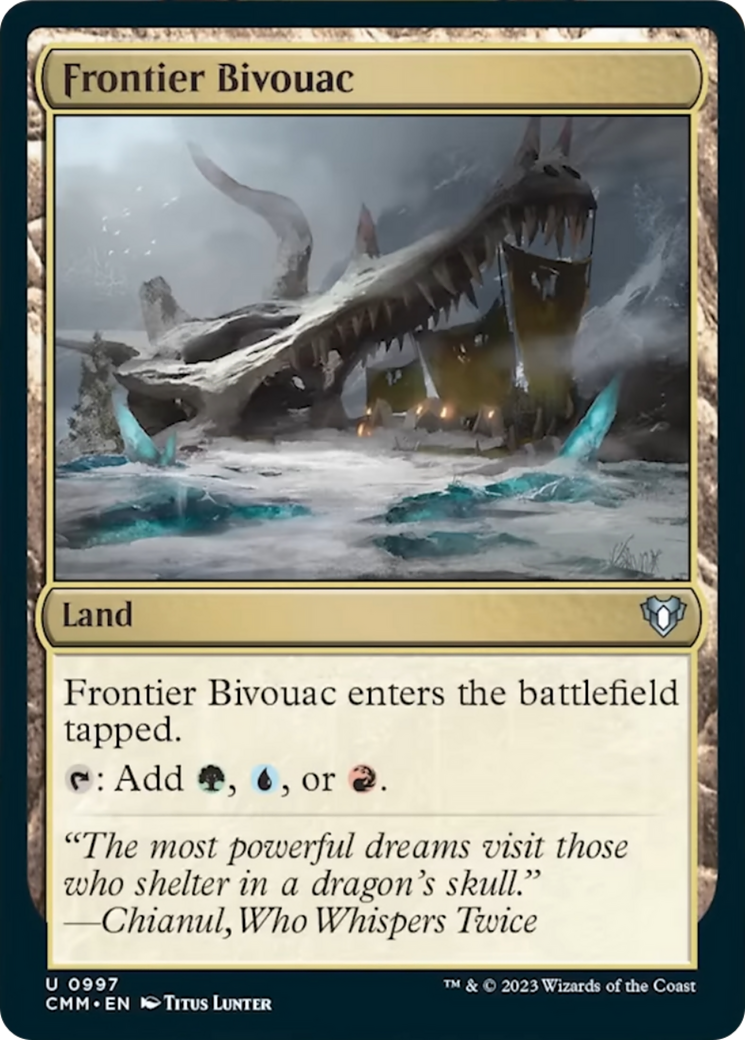 Frontier Bivouac [Commander Masters] | Galactic Gamez