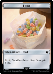 Alien Angel // Food (0025) Double-Sided Token [Doctor Who Tokens] | Galactic Gamez