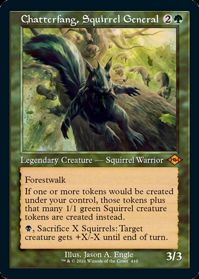 Chatterfang, Squirrel General (Retro) [Modern Horizons 2] | Galactic Gamez