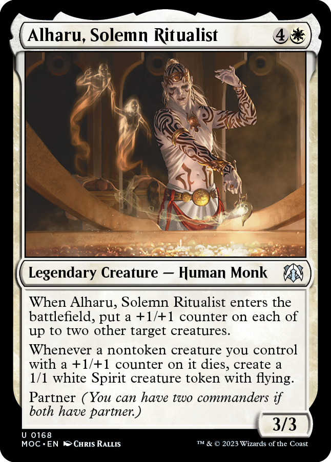 Alharu, Solemn Ritualist [March of the Machine Commander] | Galactic Gamez