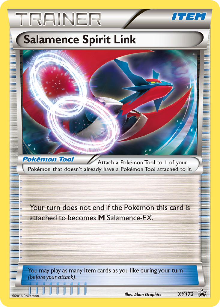 Salamence Spirit Link (XY172) [XY: Black Star Promos] | Galactic Gamez