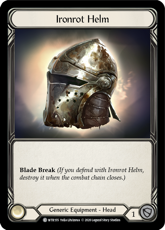 Ironrot Helm [U-WTR155] (Welcome to Rathe Unlimited)  Unlimited Normal | Galactic Gamez