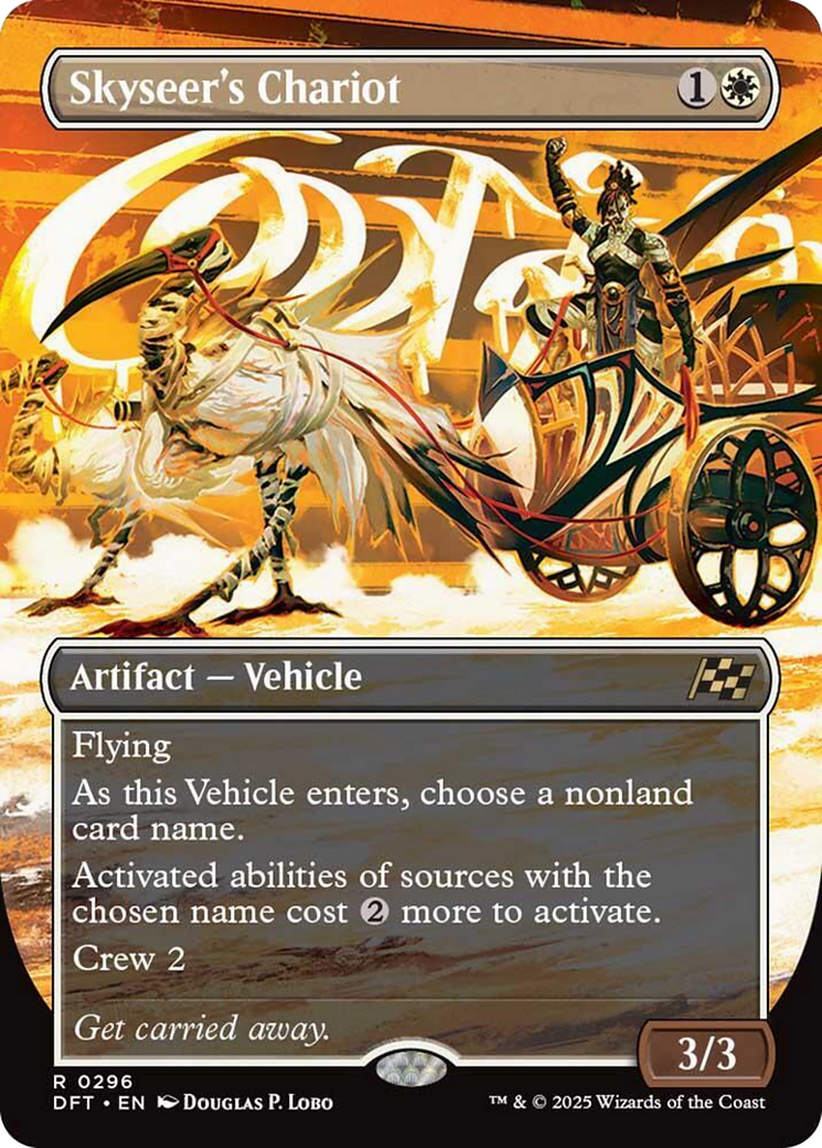 Skyseer's Chariot (Borderless) [Aetherdrift] | Galactic Gamez