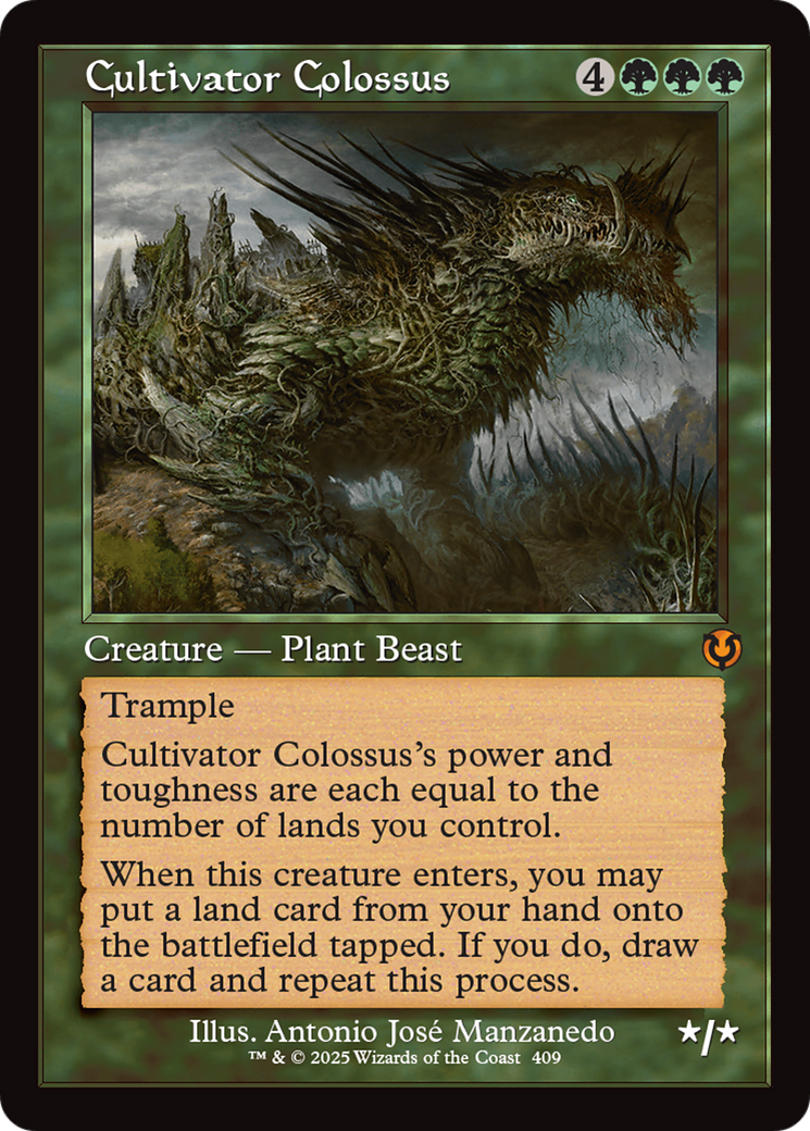 Cultivator Colossus (Retro Frame) [Innistrad Remastered] | Galactic Gamez