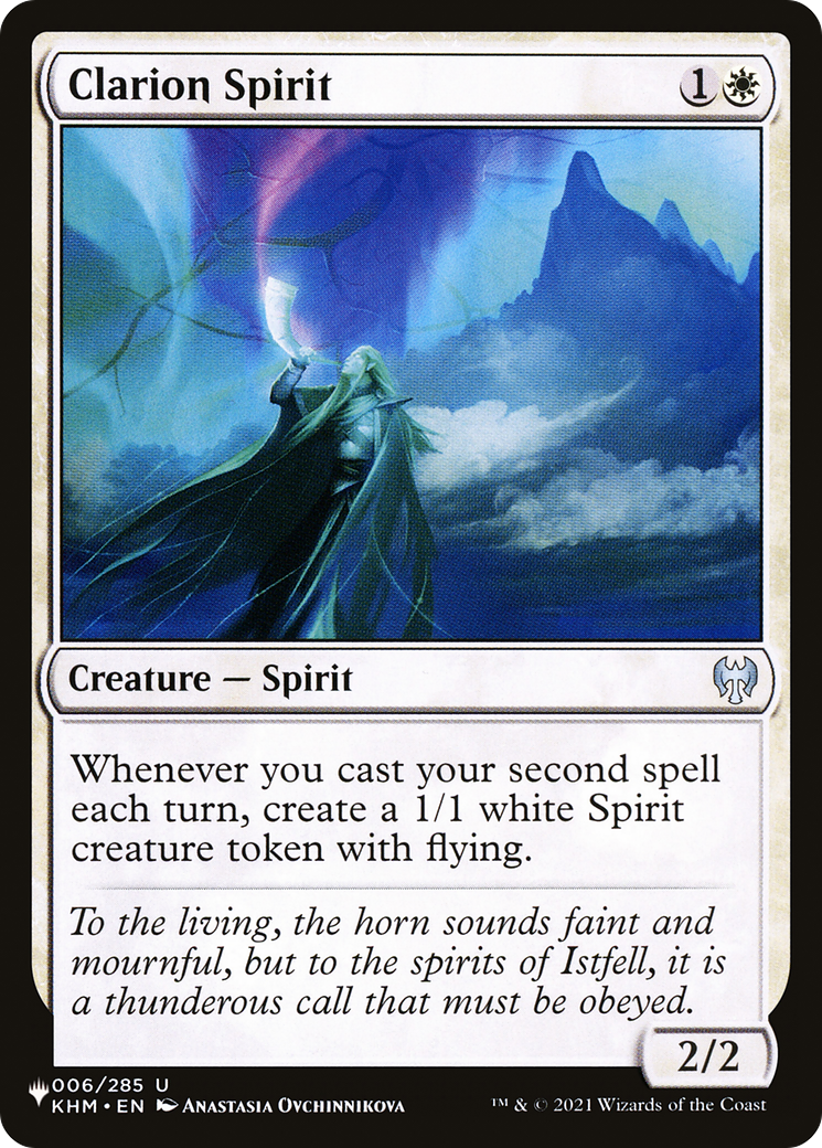 Clarion Spirit [The List] | Galactic Gamez