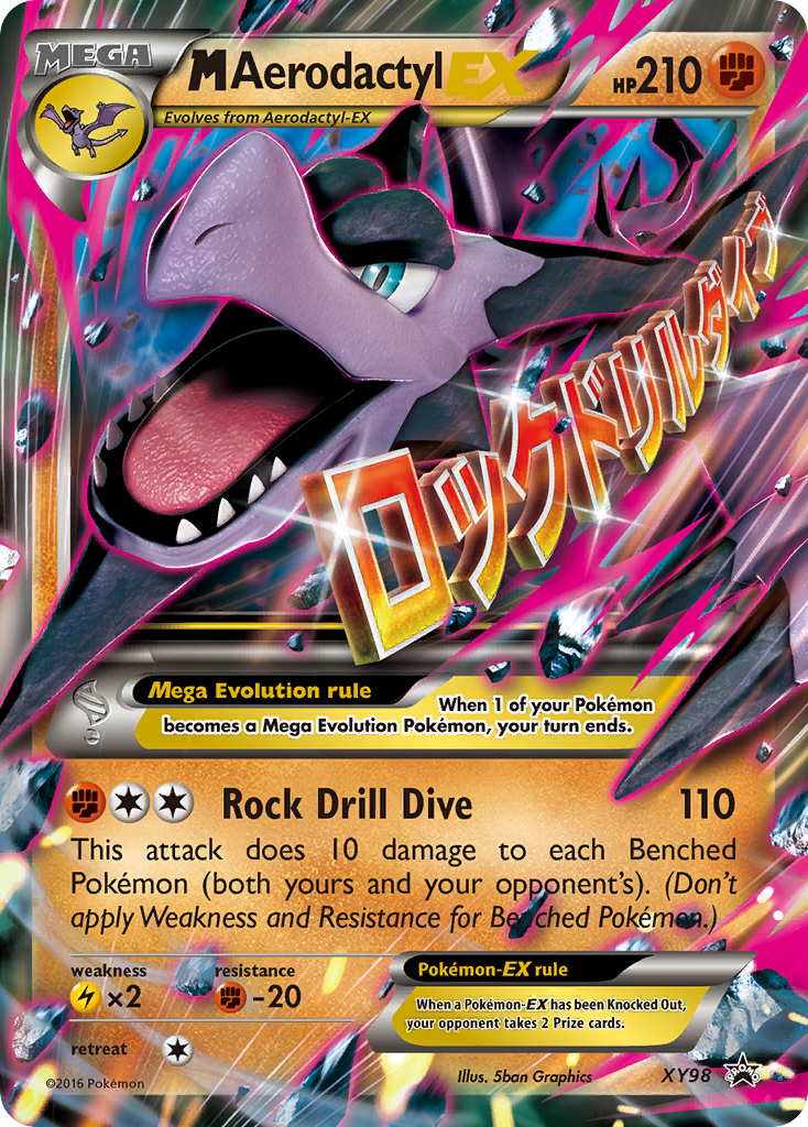 M Aerodactyl EX (XY98) [XY: Black Star Promos] | Galactic Gamez