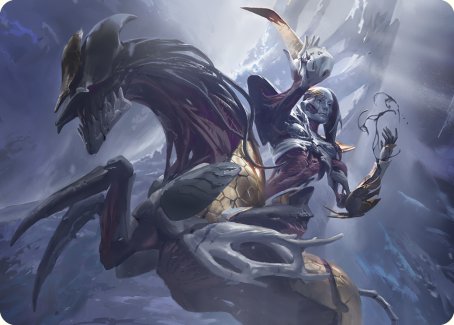 Ria Ivor, Bane of Bladehold Art Card [Phyrexia: All Will Be One Art Series] | Galactic Gamez