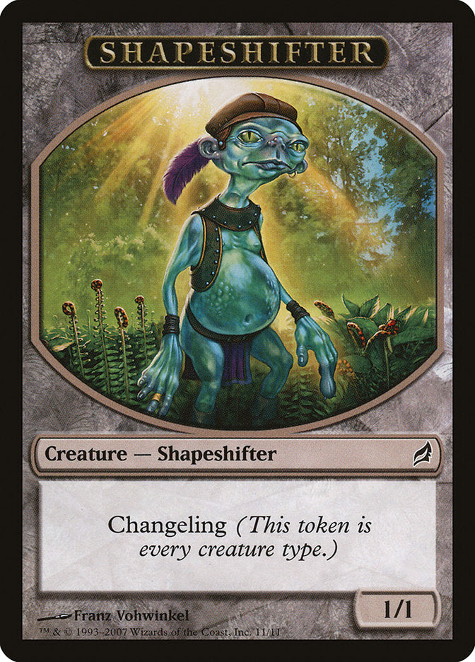Shapeshifter Token [Lorwyn Tokens] | Galactic Gamez