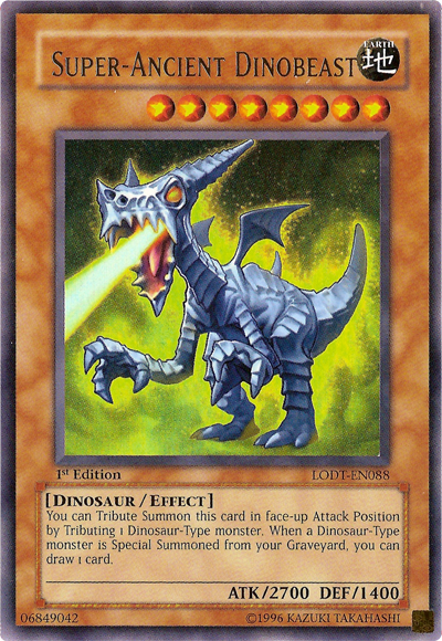 Super-Ancient Dinobeast [LODT-EN088] Ultra Rare | Galactic Gamez