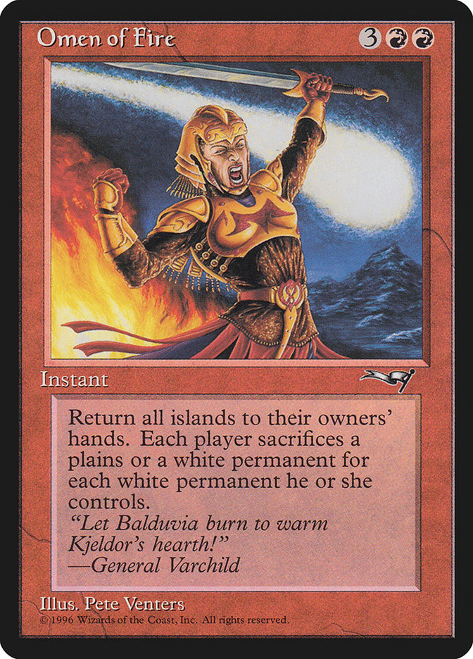 Omen of Fire [Alliances] | Galactic Gamez