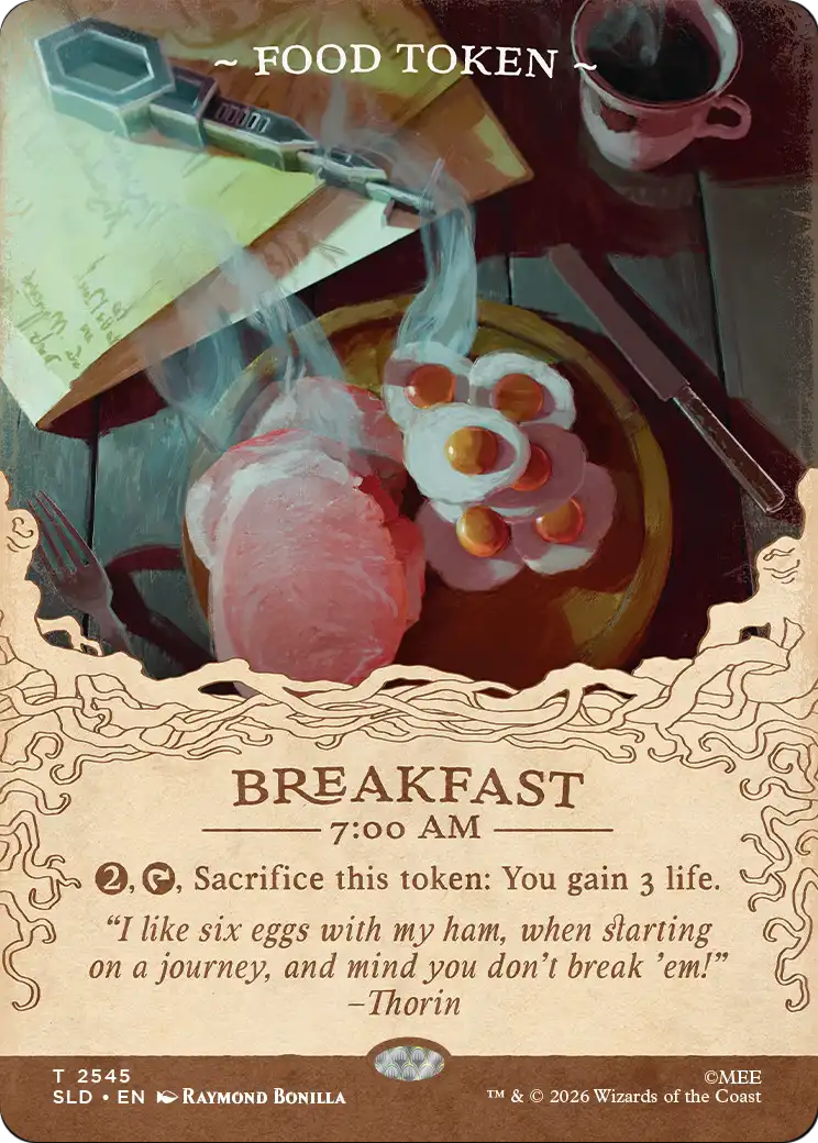 Food Token (2545) [Secret Lair Drop Series] | Galactic Gamez