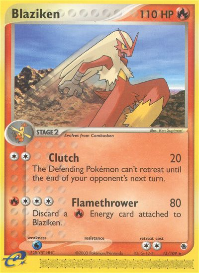 Blaziken (15/109) [EX: Ruby & Sapphire] | Galactic Gamez