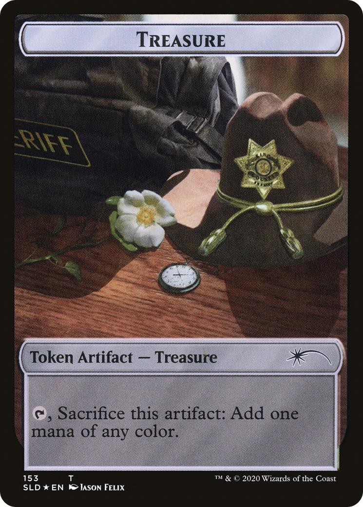 Treasure // Insect Double-Sided Token [Secret Lair Drop Series] | Galactic Gamez