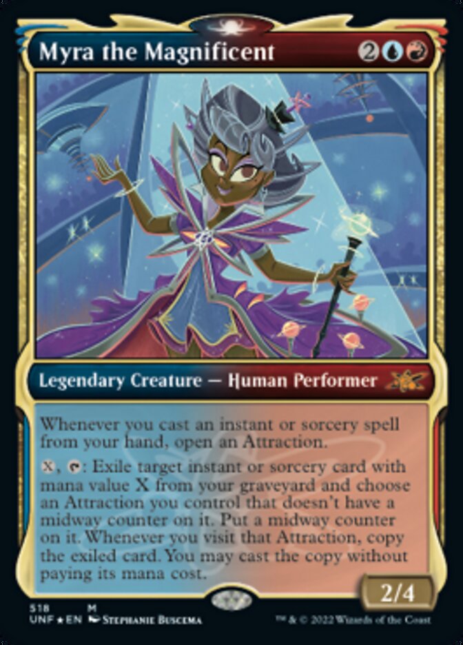 Myra the Magnificent (Showcase) (Galaxy Foil) [Unfinity] | Galactic Gamez