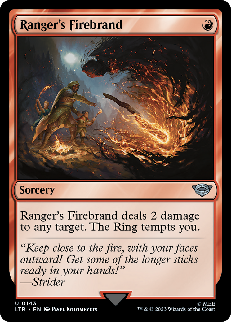 Ranger's Firebrand [The Lord of the Rings: Tales of Middle-Earth] | Galactic Gamez