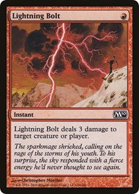 Lightning Bolt (M10) (Oversized) [Oversize Cards] | Galactic Gamez