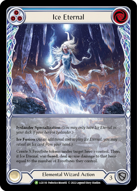 Ice Eternal [LGS110] (Promo)  Rainbow Foil | Galactic Gamez