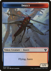 Treasure // Insect Double-Sided Token [Secret Lair: Heads I Win, Tails You Lose Tokens] | Galactic Gamez