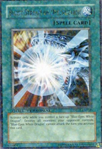 Burst Stream of Destruction [DT01-EN039] Rare | Galactic Gamez