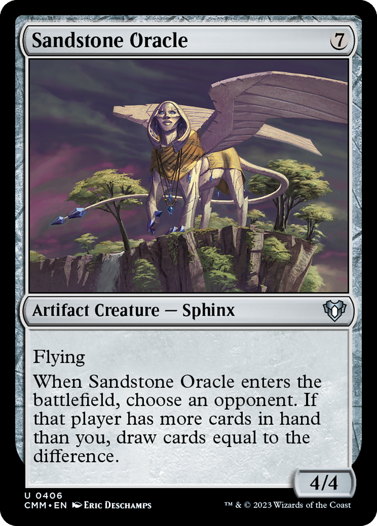 Sandstone Oracle [Commander Masters] | Galactic Gamez