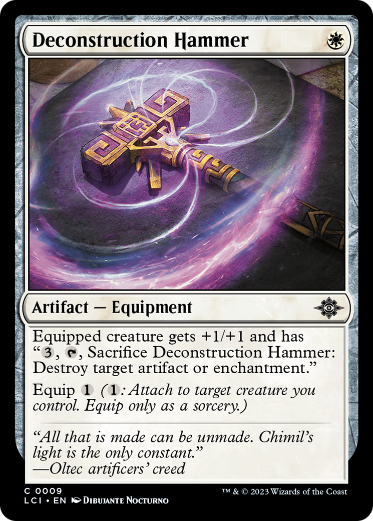 Deconstruction Hammer [The Lost Caverns of Ixalan] | Galactic Gamez