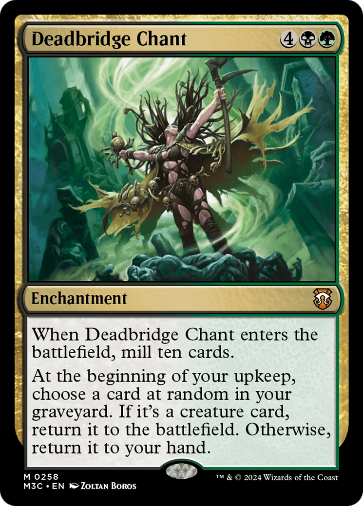 Deadbridge Chant (Ripple Foil) [Modern Horizons 3 Commander] | Galactic Gamez