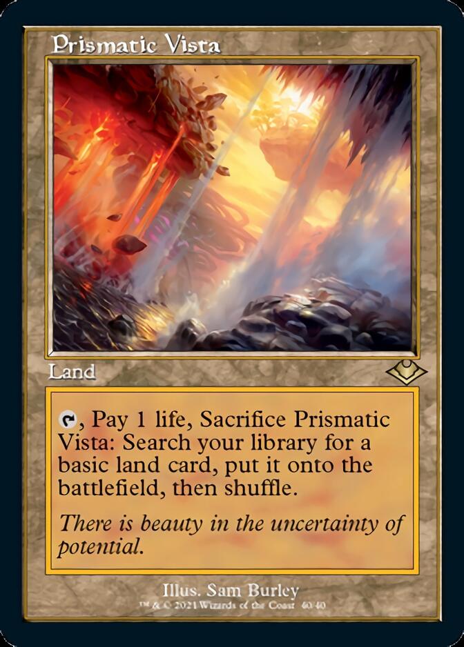 Prismatic Vista (Retro Foil Etched) [Modern Horizons] | Galactic Gamez