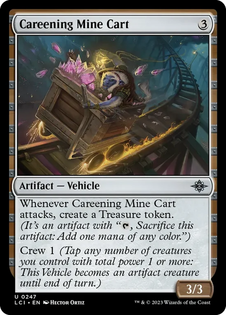 Careening Mine Cart [The Lost Caverns of Ixalan] | Galactic Gamez