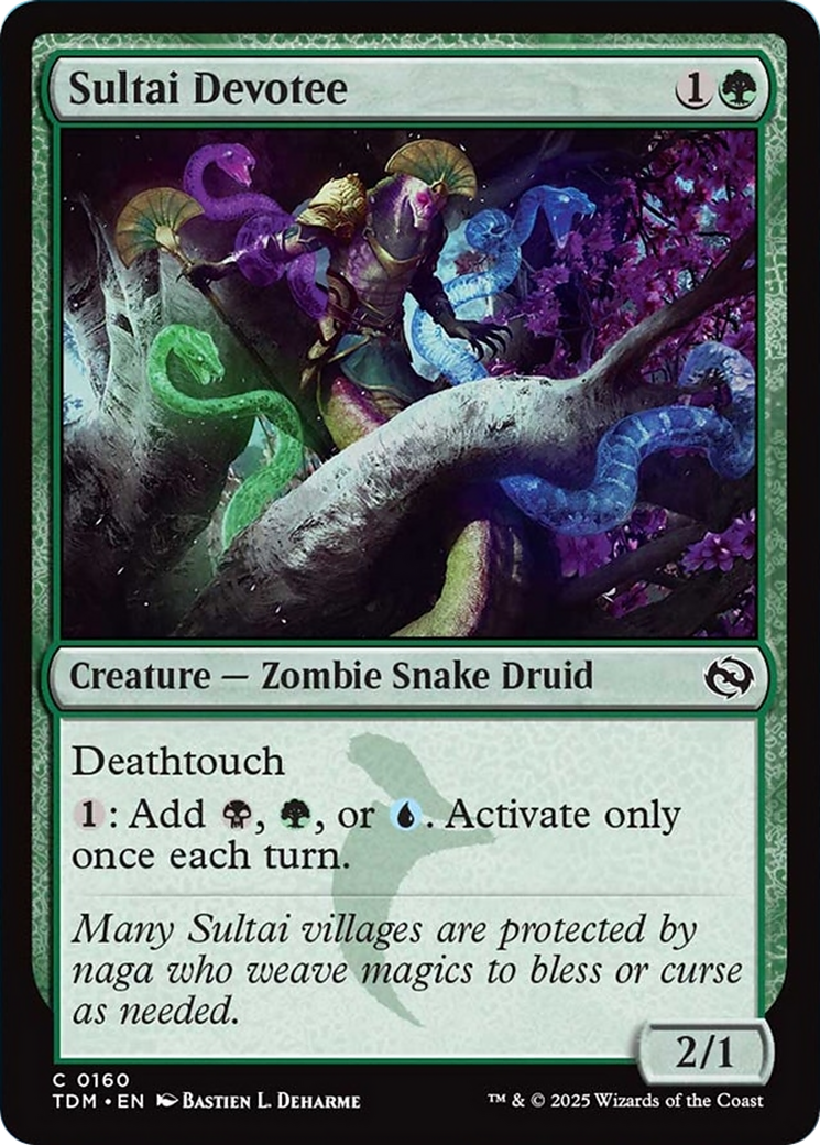 Sultai Devotee [Tarkir: Dragonstorm] | Galactic Gamez