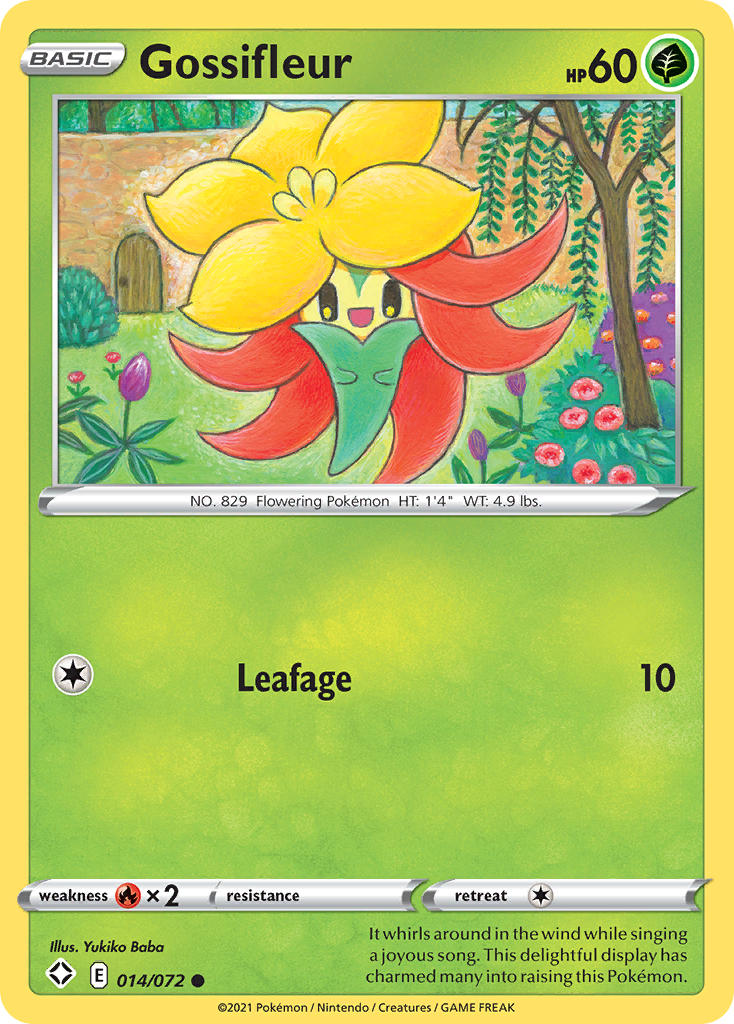 Gossifleur (014/072) [Sword & Shield: Shining Fates] | Galactic Gamez